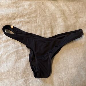 Victoria's Secret Black “Itsy” Bikini Bottom